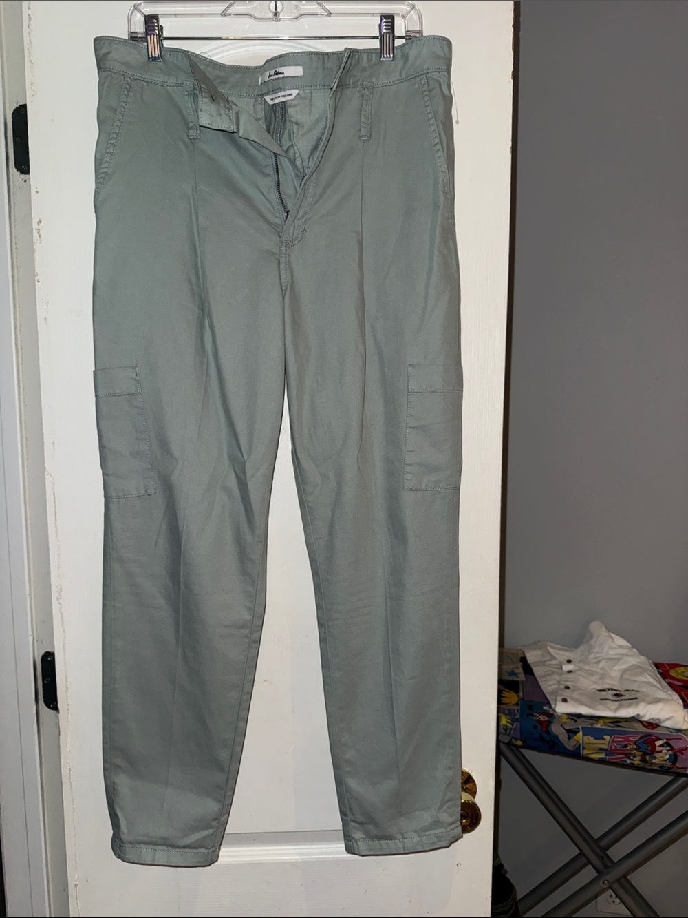 Sam Edelman Sage Green Men's Cargo Pants